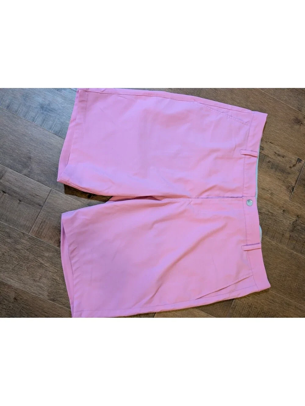 Puma Golf Men's Pink Performance Golf Shorts Size 40 Stretch Flat Front 9